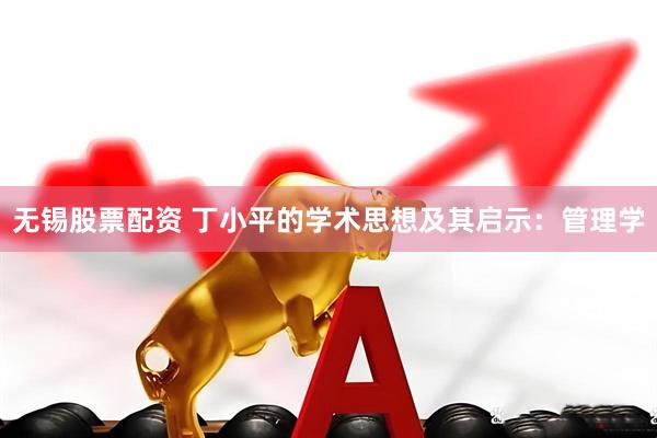 无锡股票配资 丁小平的学术思想及其启示：管理学